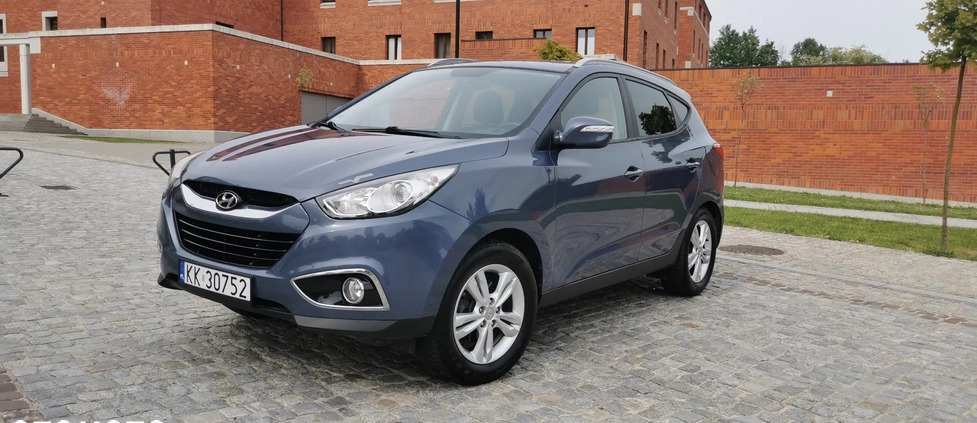 Hyundai ix35 cena 46800 przebieg: 99200, rok produkcji 2013 z Dobczyce małe 277